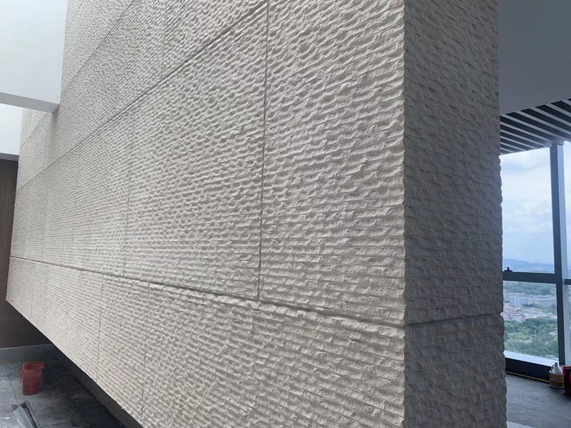MAISON FLEXISTONE Linear Stone Wall Cladding (White) 600x2400mm (1.44s