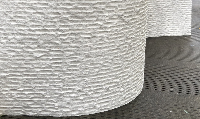 MAISON FLEXISTONE Linear Stone Wall Cladding (White) 600x2400mm (1.44sqm)
