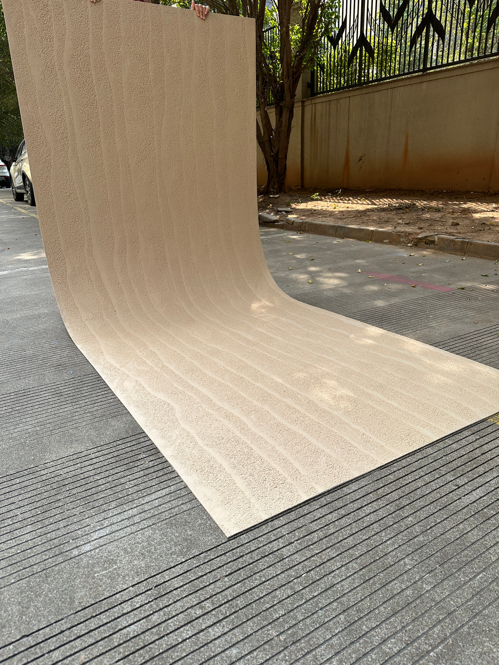 Earthy Cladding MAISON FLEXISTONE Rammed Earth Wall Cladding (Caramel) 1200x2980mm