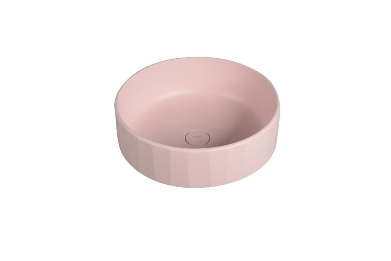 Calyx Cast Basin Waterfall Blush 420x150mm