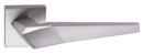 ORO & ORO 080-15E+S7260-24S+SKNC-70 Skywalker Handle On Square Rose, Mortise Sash Lock, Cylinder (Matte Satin Nickel)
