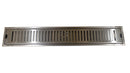 JBRENT SUS304 Extended Floor Drain 10cm X 60cm JEF-1060s Satin