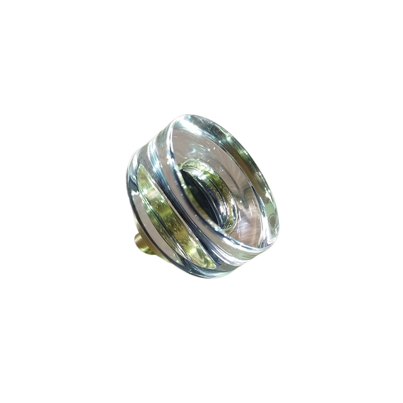 Estelle Clear Crystal Cabinet Handle Knob 39mm