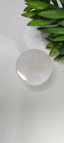 Celeste White Quartz Cabinet Handle Knob 30mm