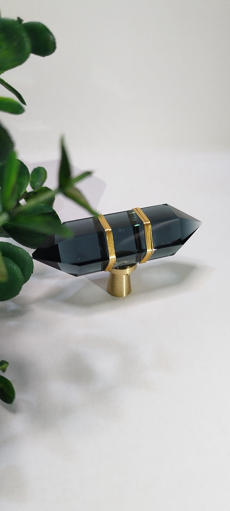 Lyra Crystal Cabinet Handle Knob 60mm
