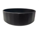Calyx Cast Basin Waterfall Obsidian Black 420mm x 150mm