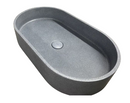 Calyx Cast Basin Oval Azure White Sandstone