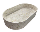 Calyx Cast Basin Oval Terazzo Candy