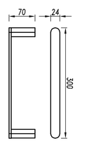 Valor Rafa Towel Ring Brushed- Rose Gold