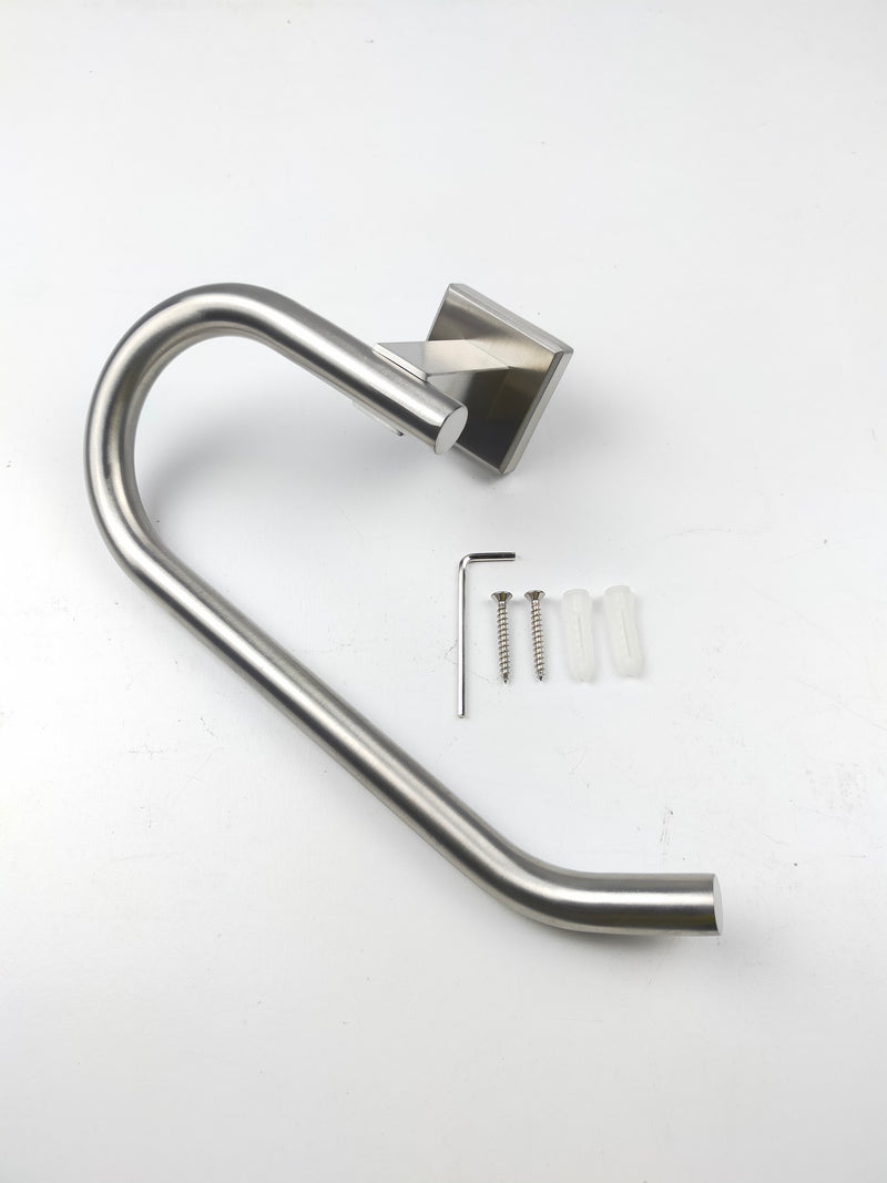 Valor caruso Towel ring brushed nickel