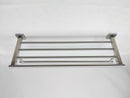 Valor caruso double towel rack brushed nickel