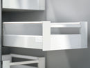 BLUM Tandembox Plus T-Design Single Round Gallery High Fronted Pull-Out w/Rectangular Gallery Front Drawer 14CRO30B4560SPT