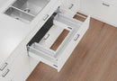 BLUM Tandembox Plus T-Design Single Round Gallery Sink SUS2CRO30B90SPT
