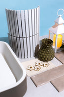 AMARRA Pearl White Kitkat Mosaic 29.7x29.7cm