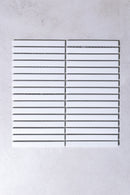 AMARRA Pearl White Kitkat Mosaic 29.7x29.7cm