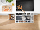 BLUM Orga-Line for Pots, Pans, and Lids | OPPL90CRA, C-ht 900mm w/ Matting White Aluminum