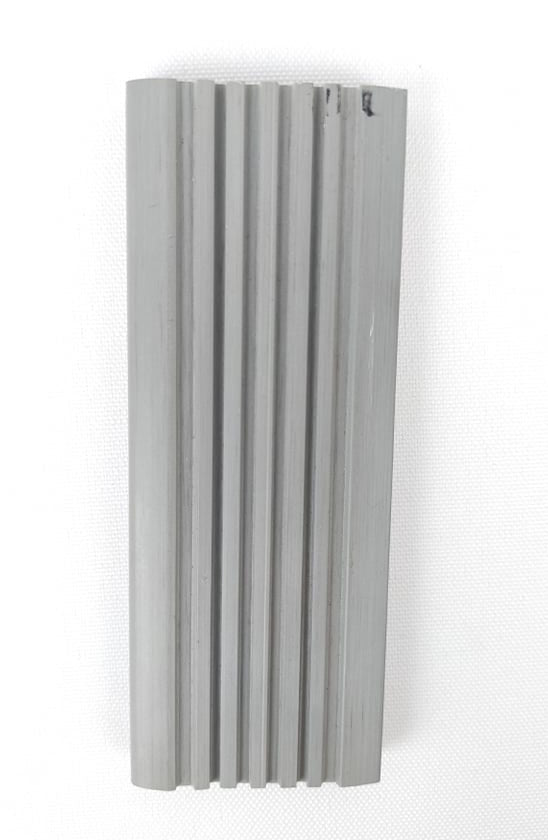 PVC STAIR NOSING (42MM X 8 FT.) HARD-REG Grey