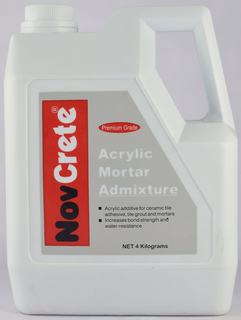 NOVCRETE ACRYLIC MORTAR Acrylic Mortar Admixture 4 kg.