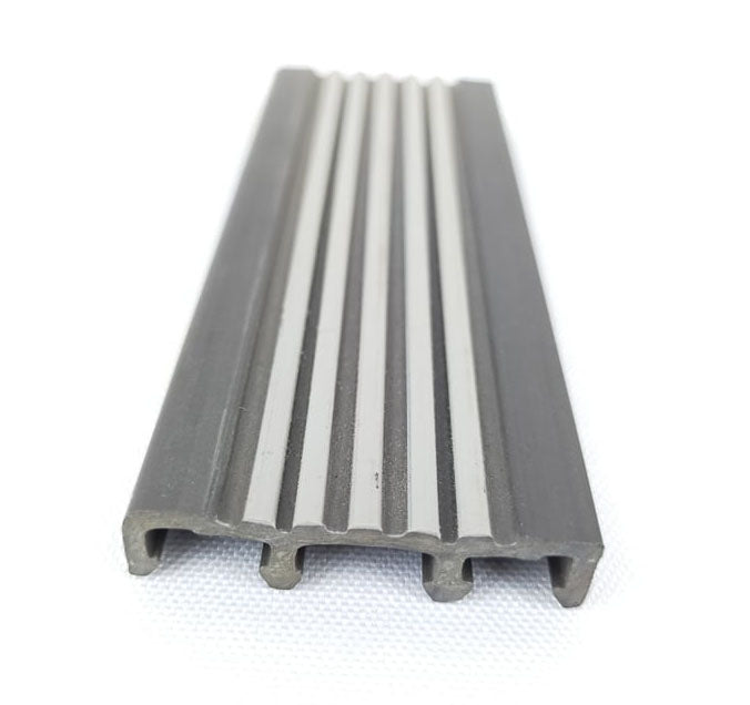 PVC STAIR NOSING (42MM X 8 FT.) HARD-REG Brown-Grey