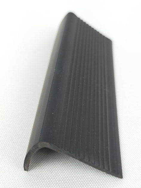 PVC STAIR NOSING (42MM X 8 FT.) SOFT-REG Black