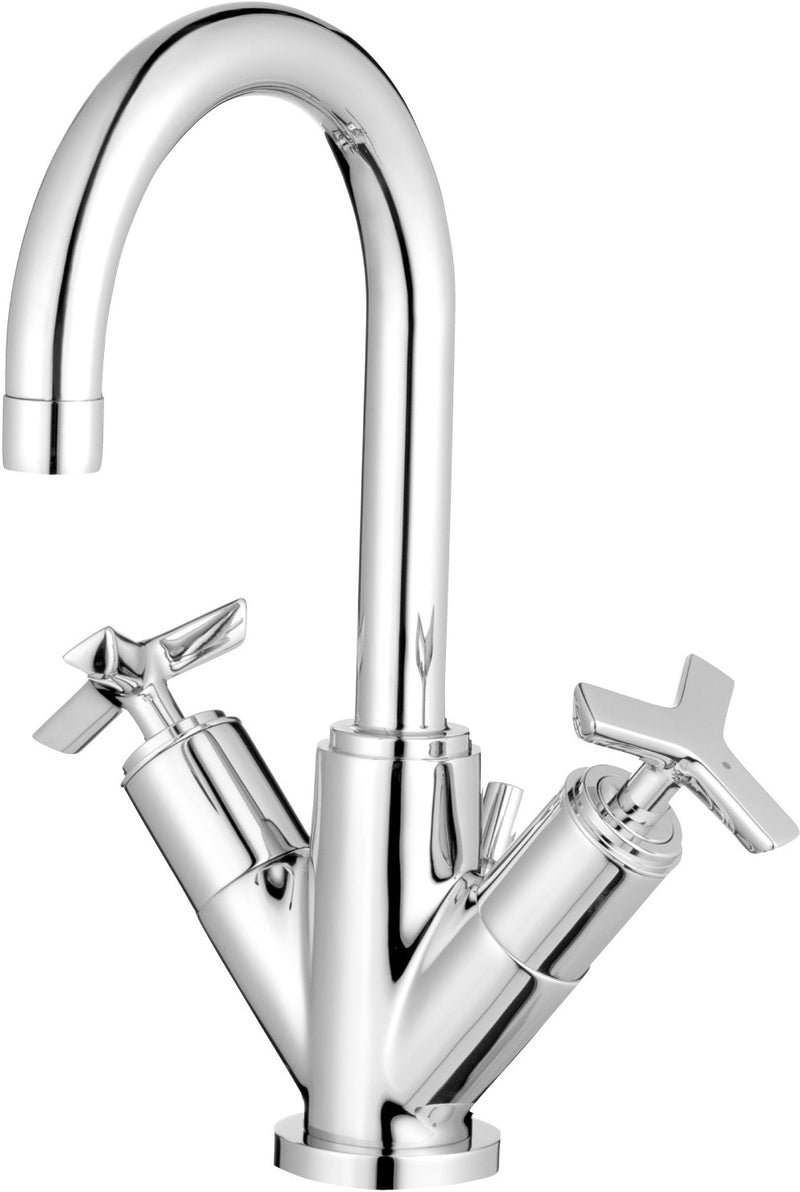 COTTO LAVATORY FAUCET ^CT239C19 CROSS SER. BASIN MXR