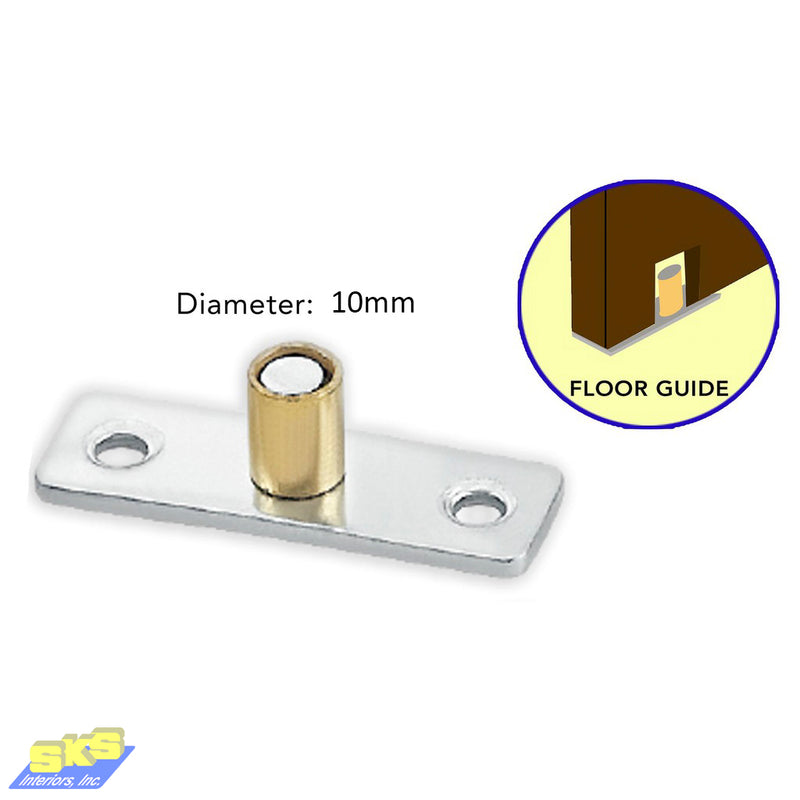 ICON FITTINGS Fg10 floor guide 10mm dia