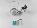 ROFEN-BATHROOM ACC. - CM41 glass hldr cp
