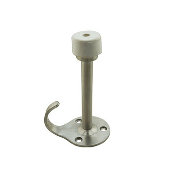 SISTEMA32 TOILET.PART.ACCS STP2.s.satin stopper w/hook