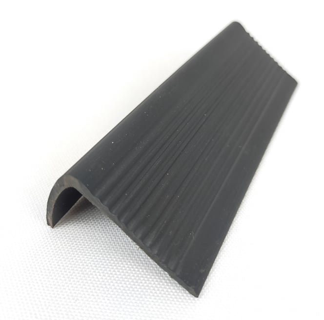 PVC STAIR NOSING (45MMX 8FT)SOFT PREMIUM black