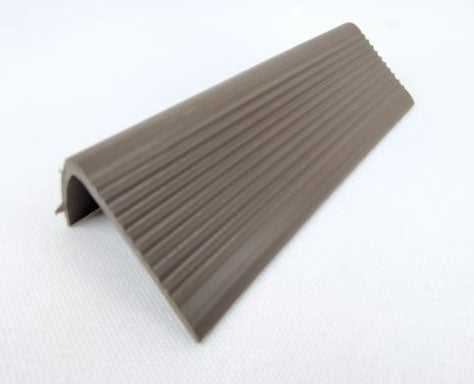 PVC STAIR NOSING (45MMX 8FT)SOFT-PREMIUM brown