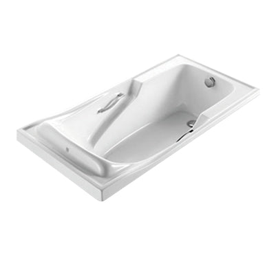 HCG F8170CB Jupiter Bathtub White 1.7 with Bathmixer