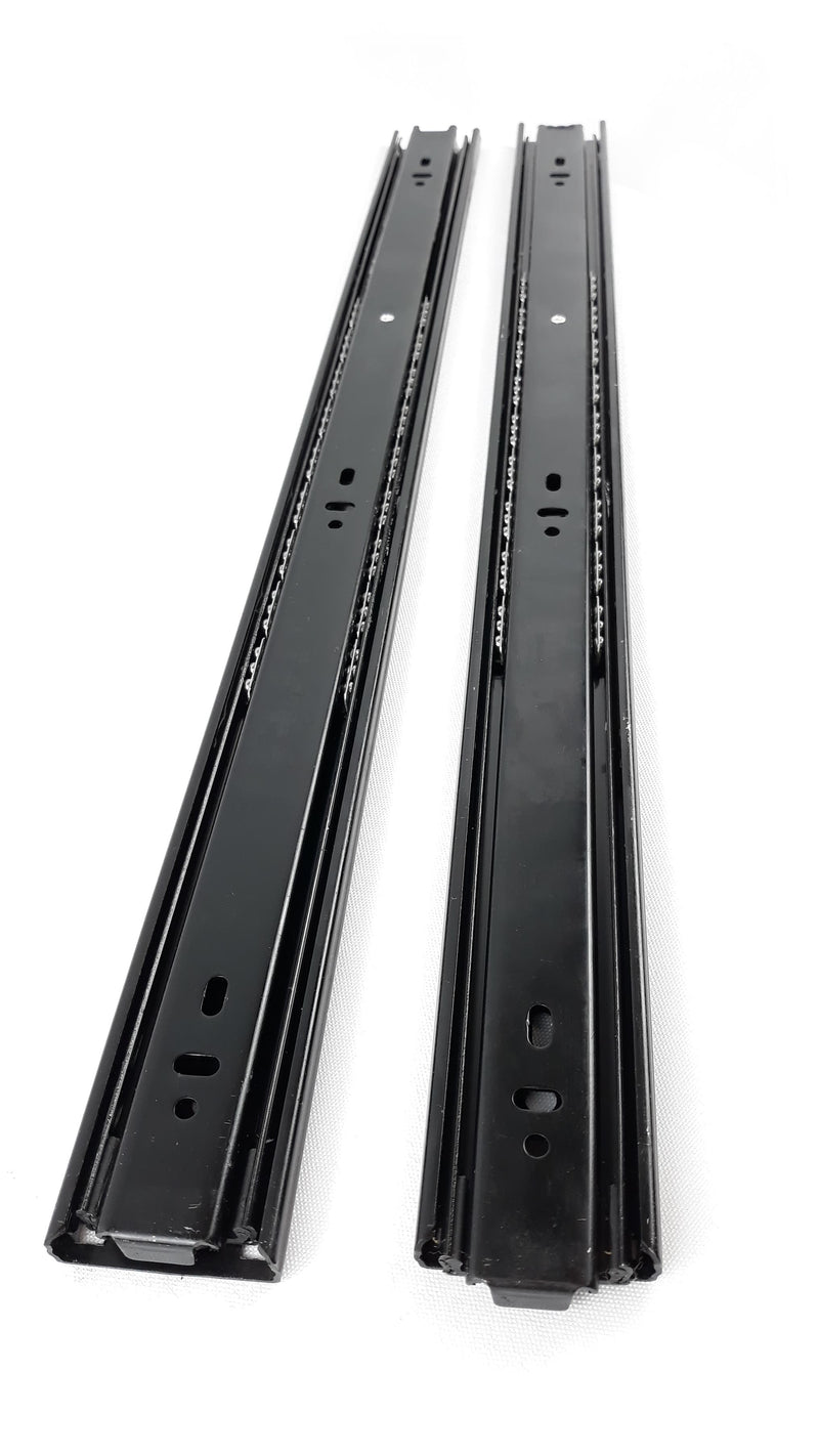 Sistema 32 H45SC 16" Full Extension Drawer Slide Soft Close Black