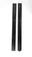 Sistema 32 H45SC 16" Full Extension Drawer Slide Soft Close Black