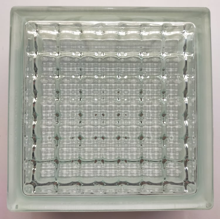 THAI GLASS BLCKS CLR C-004 rattan