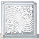 THAI GLASS BLCKS CLR N-013 ocean wave