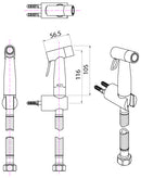 American Standard HYGIENIC SPRAY BS2-002 douche satin