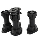 SISTEMA LEGS K130A adj.plinth abs 4pcs/set