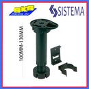 SISTEMA LEGS K130A adj.plinth abs 4pcs/set