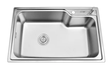 CRESTON S/S KIT. SINK  W/FIT. CK7245D 28"X18" w/soap dispnsr