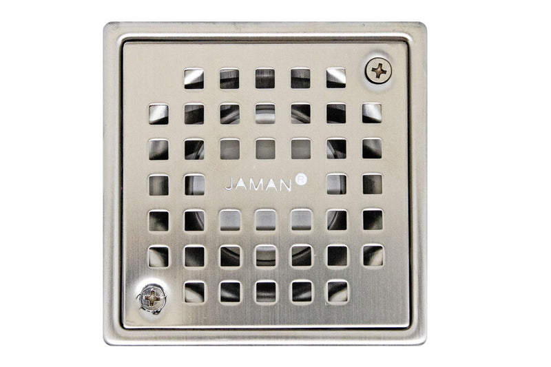 FLOOR DRAIN - JAMAN JFD-101 SS 4"x4" (2")