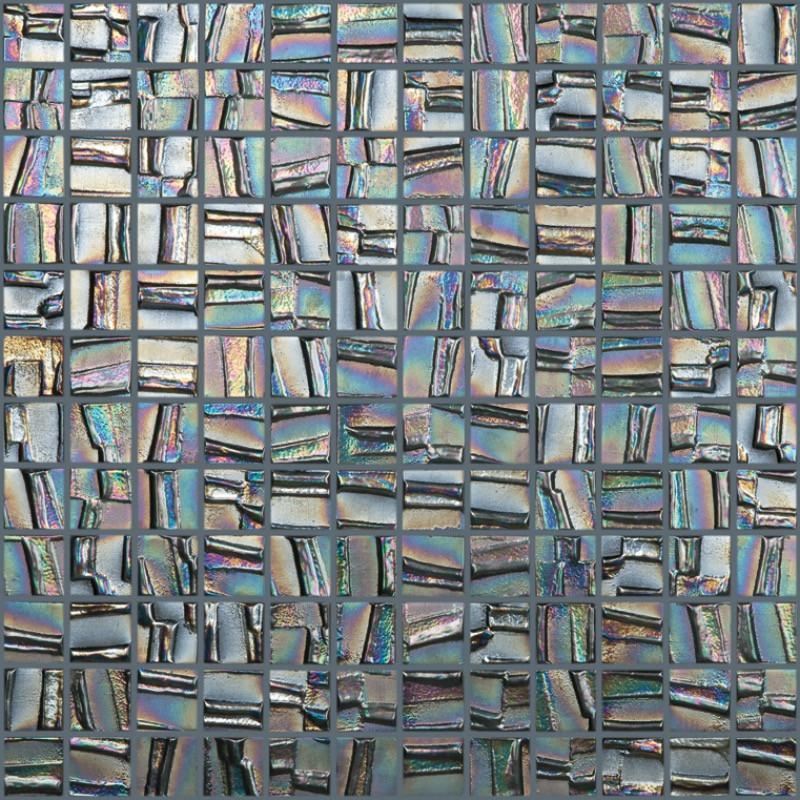 Vidrepur Glass Mosaics 25x25mm Moon Metallic