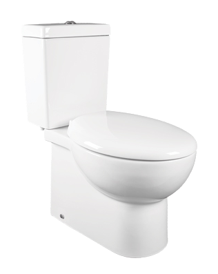 HCG CS402B Osiris PB/DF Water Closet Only White