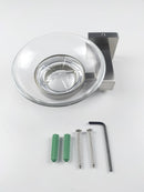 BATHROOM ACC.-BATH ACCENT EHS224-04 soap dish & holder