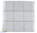 Cotto Glazed Mosaic 12x12 4SR1 Series Geobright White