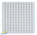Cotto Glazed Mosaic 12x12 1SM Series The Edge White