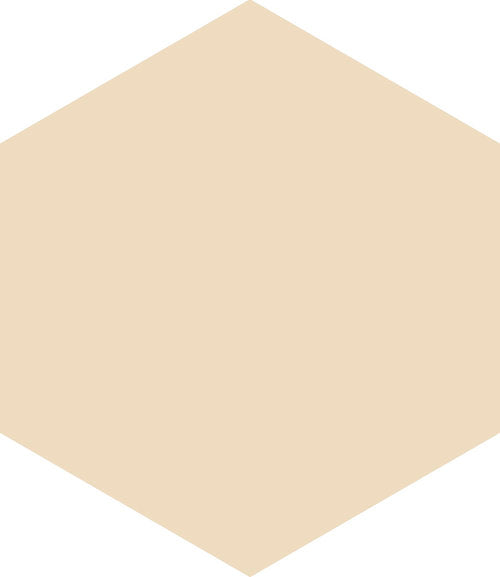 Ape Tiles Hexagon Series 17.5x20.2cm Beige