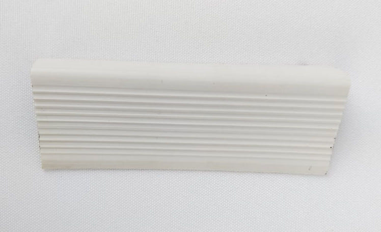 PVC STAIR NOSING 42mm X 8' SOFT-REGULAR WHITE