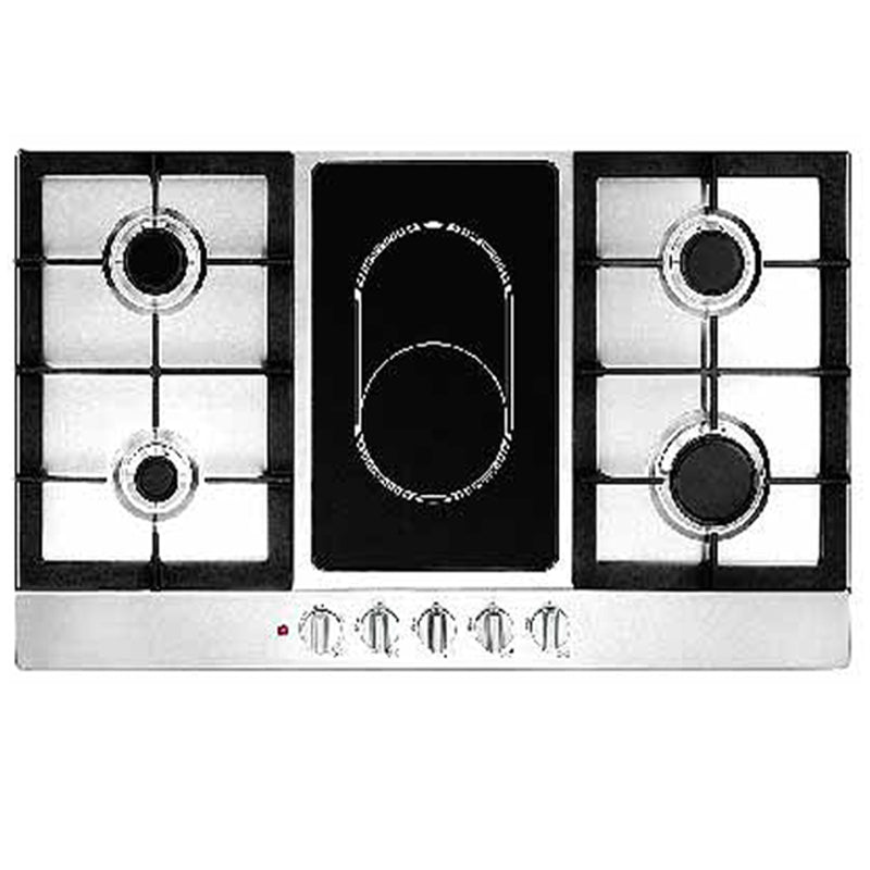 KUCHEN COOKTOP KCH.VCT591.SS/BK 4G+1E 90cm