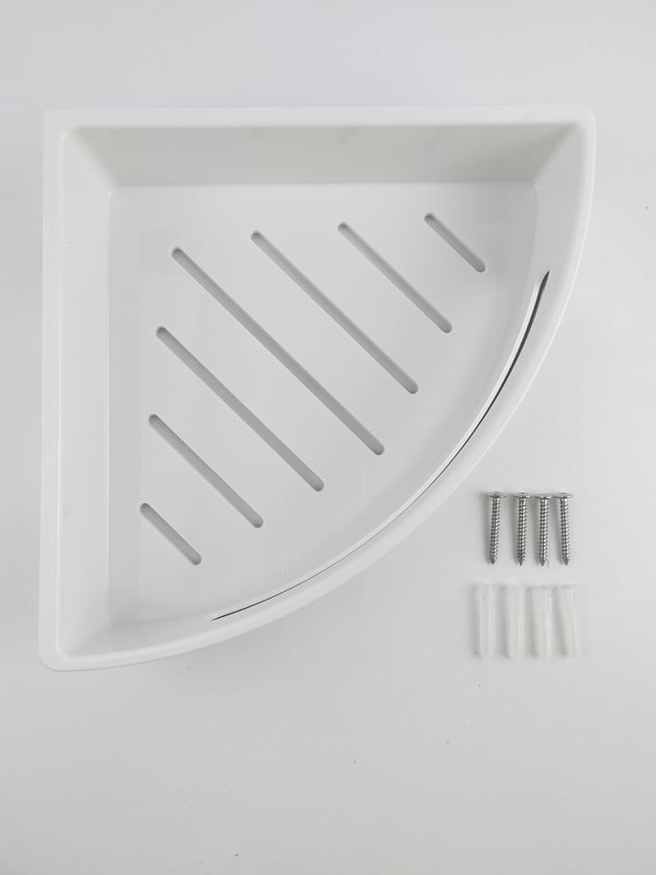 Regina Bathroom Accs. BS0709MP Corner Shower Basket