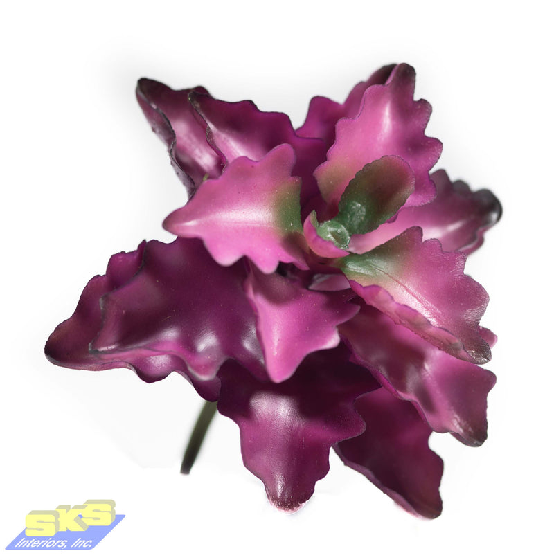 Faux Flowers CH1071-PP Okinawan Spinach Violet